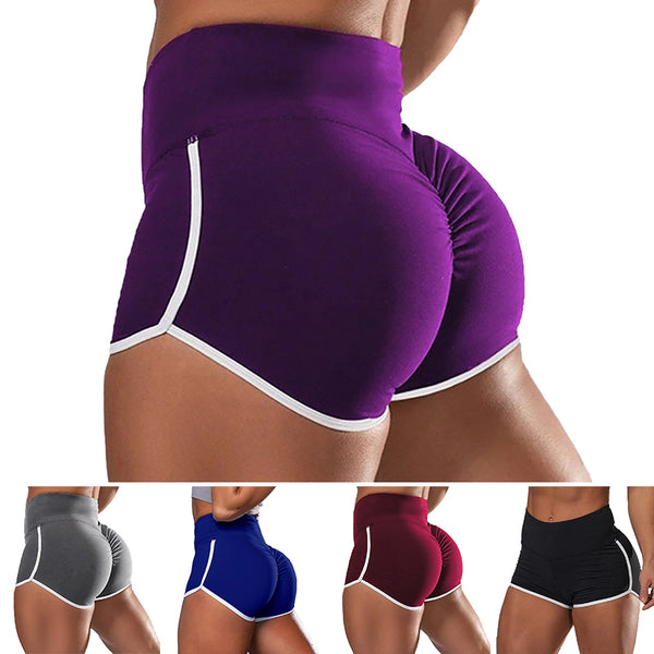 Women Sports Yoga Shorts Casual Jogging Lounge Beach High Waist Hot Pants Trunks