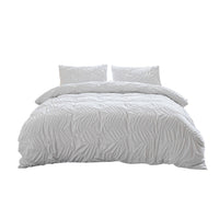 2Pcs/3Pcs Ruched Duvet Quilt Cover Set Queen King Size Bedding Set + Pillowcases
