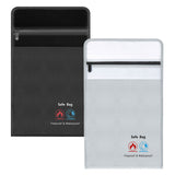 Waterproof Money Bag Fireproof Document Bag Fire Safe Cash Pouch Envelope Holder
