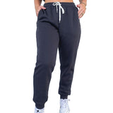 Ladies Drawstrings Trousers Lightweight Elastic Waist Casual Joggers Long Pants