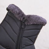 New Ladies Snow Boots Winter Thermo Tex Warm Themal Ski Fur Non Slip Ankle Boots