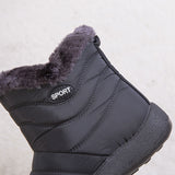 New Ladies Snow Boots Winter Thermo Tex Warm Themal Ski Fur Non Slip Ankle Boots
