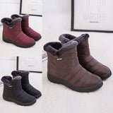 New Ladies Snow Boots Winter Thermo Tex Warm Themal Ski Fur Non Slip Ankle Boots