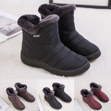New Ladies Snow Boots Winter Thermo Tex Warm Themal Ski Fur Non Slip Ankle Boots