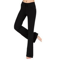 Women Drawstring Comfy Wide Leg Loungewear Pants Casual Loose Flare Bell Bottom Trousers Ladies Full Length Sport Workout Pants