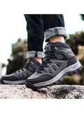 Men's High Top Hiking Shoes Womens Non-Slip Outdoor Climbing Trekking Boots Shoes Size 5-13