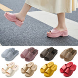 Ferndule Women's Wedge Platform Sandals Summer Slip On Beach Shoes