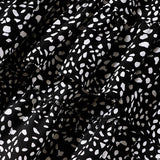 Womens High Waist Polka Dot Pleated Skirt Midi Swing Skirt