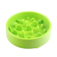 Slow Feeder Dog Bowl Anti Bloat Non Skid Pet Cat Puppy Food Dish Water Feeding
