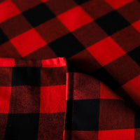 Plaid Table Cloth Cover, Picnic Tablecloth, Cotton Linen Wrinkle Free Rectangle Table Cloth Home Christmas Party Decorative Table Cover