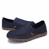 Mens Casual Shoes Lightweight Formal Office Round Toe Flat Breathable Solid Color