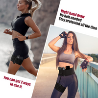 Ruggens Gun Holster for Women,Thigh Holster for Women Tactical Gun Holsters for Pistol,Fit for PT-22. 22 CaliberTCP. 380, Glock 19, 17, 42, 43, P238, RugerLCP &Similar Guns