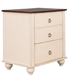 Gplesas Rectangular Console Table 2 Drawers Modern Cabinet Easy Assemble Sturdy Nightstand Furniture Bedroom Home