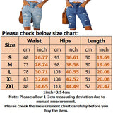 Women Tassel Skinny Stretch Ripped Midi Jeans Streetwear Summer Denim Short Pant