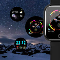 I5 Smart Bluetooth Watch Heart Rate Tracker Blood Pressure Blood Oxygen Monitor