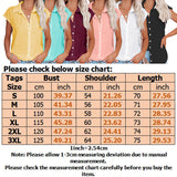 Women Solid Short Sleeve Shirt Lapel Blouse Baggy Loose Tunic Casual Tops Button-Down Cardigan