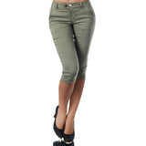 Ladies Casual Zipper Capris Pant Women Lounge Loungewear Pencil Beach Bootcut Boho Trousers