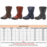 Womens Cowgirl Cowboy Boots Ladies Mid Wide Calf Fashion Western Shoes Size 4-12