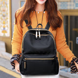 Women Waterproof Oxford Cloth Backpack Girls Travel Shoulder Rucksack School Bag