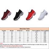 Women Walking Shoes Non-Slip Breathable Mesh Athletic Shoes Air Cushion Sneakers