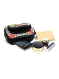 Women Handmade Embroidery Crossbody Bag Handbag Purses Shoulder Bag Phone Holder