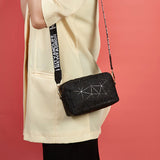 Unisex PU Leather Shoulder Bag Pouch Messenger Crossbody Purse Handbag Chest Bag