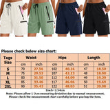 Womens Athletic Shorts for Hiking Running Workout with Zipper Pockets Lightweight Quick Dry Jogger Bike Short