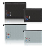 Fireproof Waterproof Document Bag Money Cash File Envelope Safe Zip Case Pouch