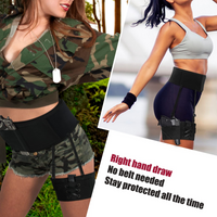 Ruggens Gun Holster for Women,Thigh Holster for Women Tactical Gun Holsters for Pistol,Fit for PT-22. 22 CaliberTCP. 380, Glock 19, 17, 42, 43, P238, RugerLCP &Similar Guns