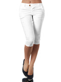 Ladies Casual Zipper Capris Pant Women Lounge Loungewear Pencil Beach Bootcut Boho Trousers