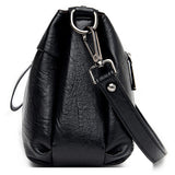 Women Mother Medium Cross/Shoulder Bag Handbag Leather Leisure Shopping Business