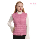 Lady Heated Vest Warm Winter Buttons Sleeveless Electric USB Jacket Heating Coat