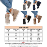 Women's Ankle Boots Booties Fur Lined Hidden Wedge Heel Casual Shoes Dual Zipper