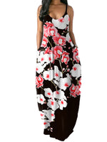 Nightgowns for Womens Sleeveless Long Nightshirts Dress Loose Casual Maxi Dress Sleepwear Pajama Dress