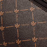 Women PU Leather Single Shoulder Bag Crossbody Bag Handbag Tote Purse w/ Pendant