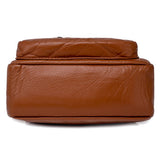 Fashion Daypack Sling Bag Women Casual Chest Backpack Vegan Leather Travel Hiking Shoulder Pack