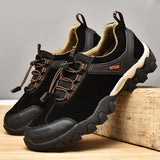 Men Casual Hiking Trainer Outdoor Trekking Sneaker Sports Non-slip Running Lace Up Shoes