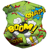 Ice Silk Kids Balaclava Tube Scarf Headband Face Mask Neck Gaiter Wrap Bandana