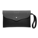Women PU Leather Wristband Wallet Clutch Bag Phone Holder Zip Coin Purse Handbag