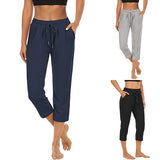 Women's Capris Pants Fitness Pant Running Jogging Trousers