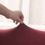 Stretch Armrest Sofa Cover Wing Back Chair Cover Elastic Spandex Armchair Slipcover Protector for Homeliving Room Office