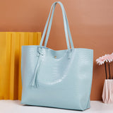 Women PU Leather Designer Shoulder Bag Tote Large Handbag Office Lady Messenger