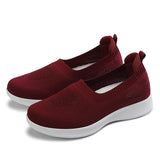 Women Slip On Loafers Walking Shoes Sneakers Soft Comfort Casual Shoes Round Toe