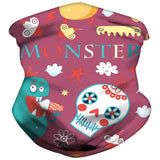 Ice Silk Kids Child Balaclava Tube Scarf Headband Face Mask Neck Gaiter Bandana