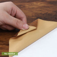 Wooden Wall Floor Planks Floor Tiles- Simple Peel and Stick Application for Kitchen Bathroom Living Room Flooring Materials