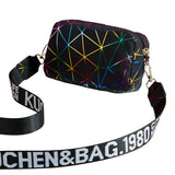 Unisex PU Leather Shoulder Bag Pouch Messenger Crossbody Purse Handbag Chest Bag