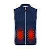 Unisex Polar Fleece Electric Heated Vest Heating Coat Jacket USB Winter Warmer