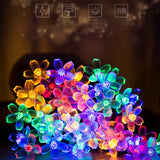 20/30/50/100 LED Solar Fairy String Light Lamp Waterproof Garden Path Yard Decor