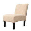 Modern Slipper Chair Slipcover Stretch Armless Chair Cover Furniture Protector
