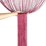 39"x78" String Door Curtain Beads Room Divider Crystal Tassel Fringe Beaded Window Panel